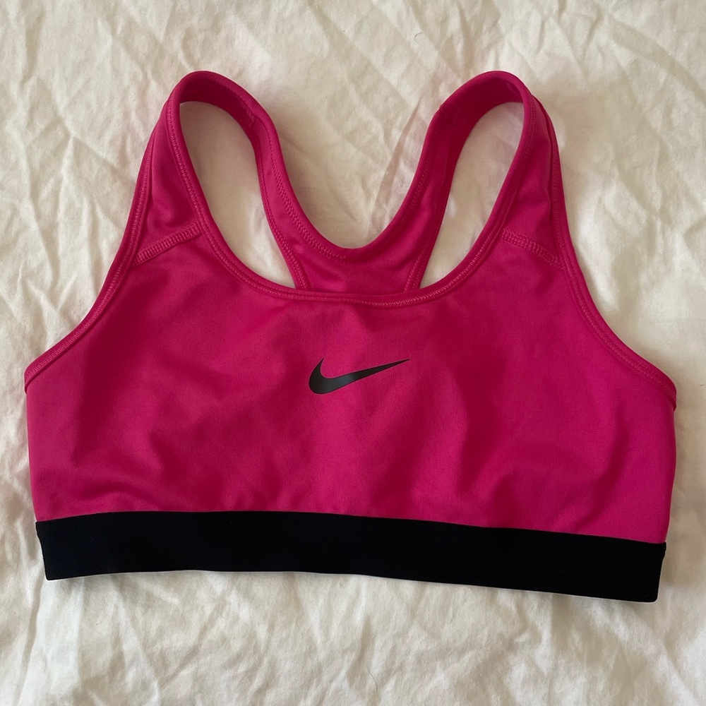 NWOT Nike Dri-Fit pink sports bra small